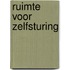 Ruimte voor zelfsturing