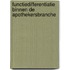 Functiedifferentiatie binnen de apothekersbranche