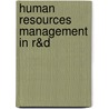 Human resources management in r&d door Timmerhuis