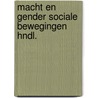 Macht en gender sociale bewegingen hndl. door Verloo