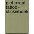Piet Piraat - tattoo - stickerboek