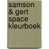 Samson & Gert space kleurboek