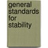 General standards for stability