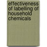 Effectiveness of labelling of household chemicals by S. Akerboom