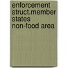 Enforcement struct.member states non-food area door Onbekend