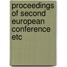Proceedings of second european conference etc by Unknown