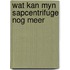 Wat kan myn sapcentrifuge nog meer