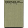 Beroepsprofiel van de leraar goedsdienst/levensbeschouwing in het secundair onderwijs by S. te Nijenhuis