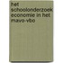 Het schoolonderzoek economie in het mavo-vbo