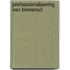 Professionalisering van binnenuit