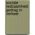 Sociale redzaamheid gedrag in verkeer