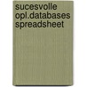 Sucesvolle opl.databases spreadsheet door Geldermans