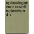 Oplossingen voor Novell netwerken 4.x