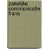 Zakelijke communicatie Frans