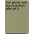 Bert peene over ward ruyslinck wierook tr