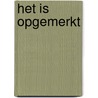 Het is opgemerkt door W. Roos