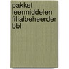 Pakket leermiddelen filialbeheerder BBL by F.L.J. de Esch