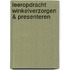 Leeropdracht winkelverzorgen & presenteren