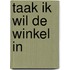 Taak ik wil de winkel in