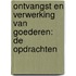Ontvangst en verwerking van goederen: de opdrachten