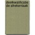 Deelkwalificatie de afrekentaak