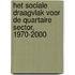 Het sociale draagvlak voor de quartaire sector, 1970-2000