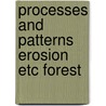 Processes and patterns erosion etc forest door Vis