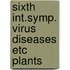 Sixth int.symp. virus diseases etc plants