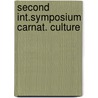 Second int.symposium carnat. culture door Kofranek