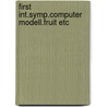 First int.symp.computer modell.fruit etc door Winter