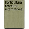 Horticultural research international door Onbekend