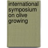 International symposium on olive growing door Rallo