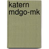 Katern MDGO-MK door Onbekend