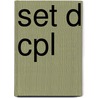 Set d cpl door Onbekend