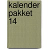 Kalender pakket 14 door Onbekend