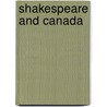 Shakespeare and Canada door R. Knowles