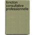 Fonction consultative professionnelle
