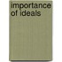 Importance Of Ideals