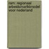 RAM: Regionaal Arbeidsmartktmodel voor Nederland
