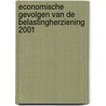 Economische gevolgen van de belastingherziening 2001 door Onbekend