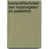 Kosteneffectiviteit van maatregelen en pakketten door J. Ebregt