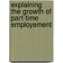 Explaining the growth of part-time employement