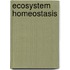 Ecosystem Homeostasis