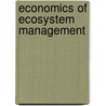 Economics of ecosystem management door Onbekend