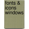Fonts & icons windows door Onbekend