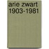 Arie Zwart 1903-1981