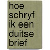 Hoe schryf ik een duitse brief door Ent
