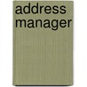 Address manager door Onbekend