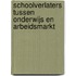 Schoolverlaters tussen onderwijs en arbeidsmarkt