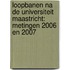 Loopbanen na de Universiteit Maastricht: metingen 2006 en 2007